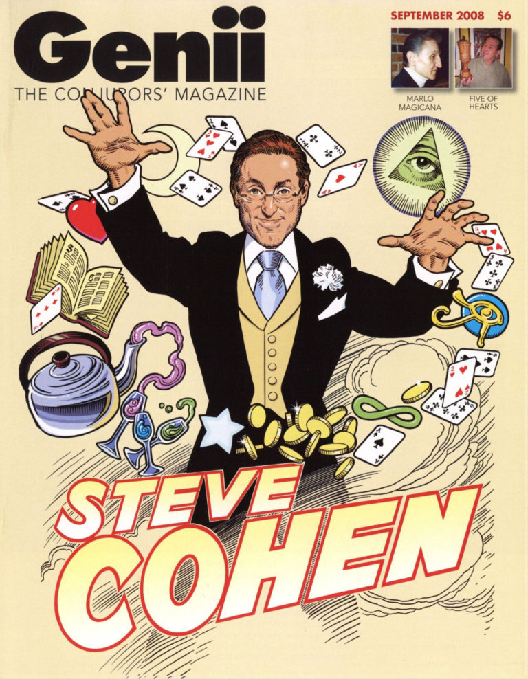 The Millionaires' Magician - Genii Magazine Cover Story - Chamber Magic